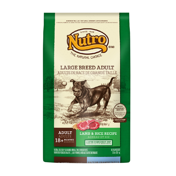 Nutro Adult Dog Large Breed Limited Ingredient Lamb & Rice