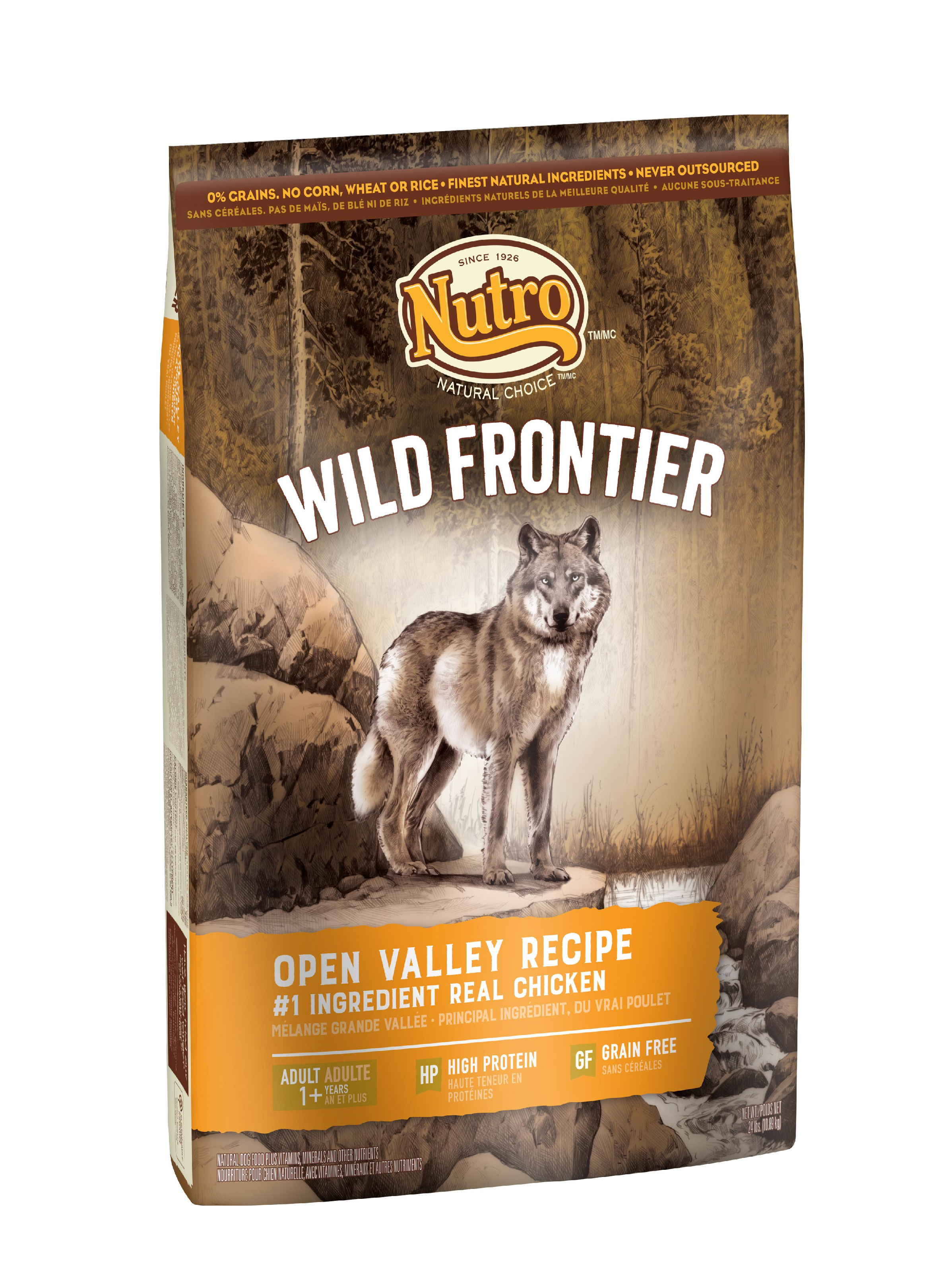 wild frontier dog food wet