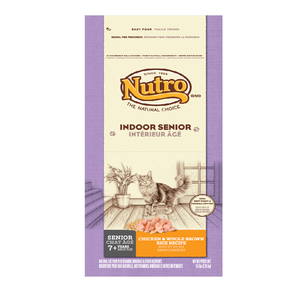 Nutro Senior & Indoor Cat Chicken & Rice