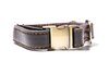 Adjustable Full Grain Leather Collar