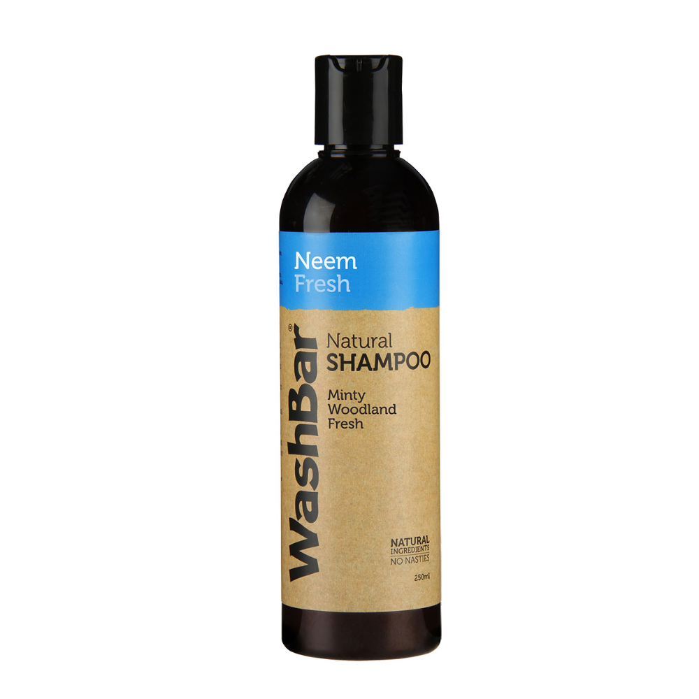 Washbar Natural Shampoo Neem Fresh Dog Grooming Shampoos Conditioners Pet Shop Auckland Pet Kiwi Washbar