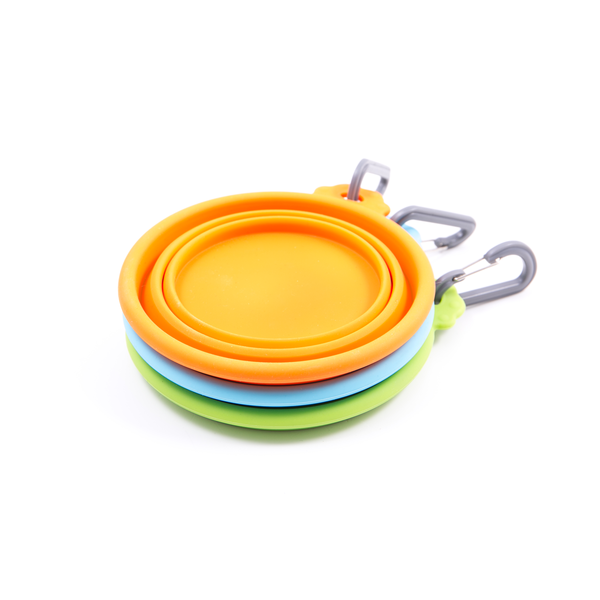 Collapsible Travel Bowl with Clip