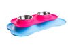 Double Silicone Bone Shaped Food Bowl