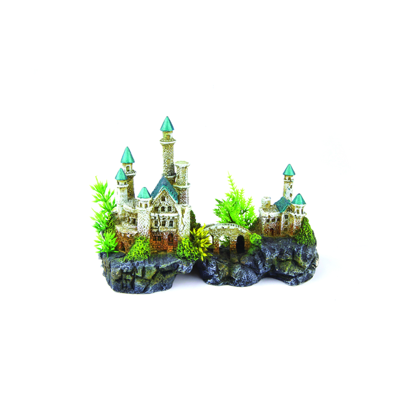 Mountain Castle with Plants - Small 