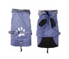 Fleece Lined Dog Jacket - Blue