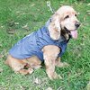 Fleece Lined Dog Jacket - Blue