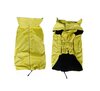 Fleece Lined Waterproof Dog Jacket - Yellow