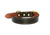 Fenesco Leather Dog Collar - XSmall