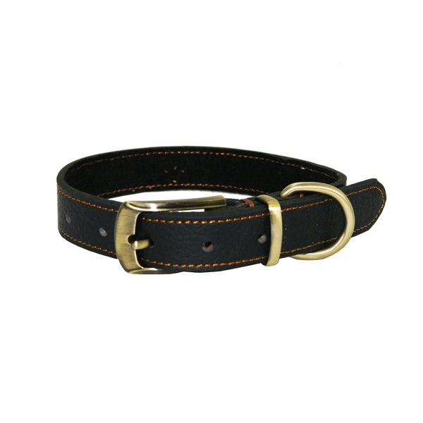 Fenesco Leather Dog Collar - Small