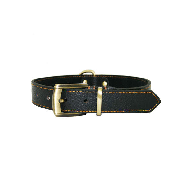 Fenesco Leather Dog Collar - Medium