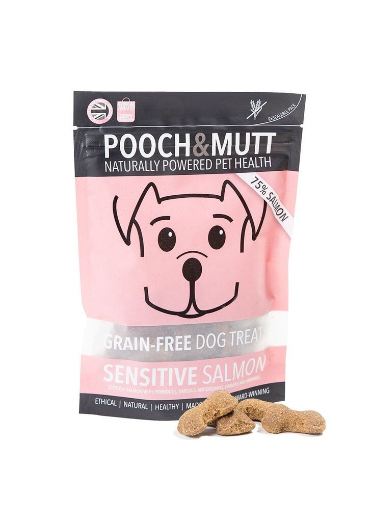 Sensitive Salmon Grain Free Dog Treats - 80g - Dog Treats NZ – Pet.kiwi ...